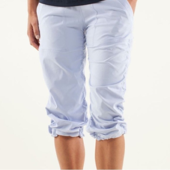 Lululemon Studio 25" Pants Crop *No Liner Cool Breeze - Picture 4 of 16